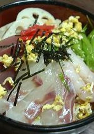 手間無しで豪華に見えるちらし寿司-レシピのメイン写真