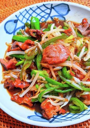 砂肝の豆鼓醤炒め-レシピのメイン写真