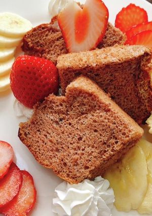 ココアシフォンケーキ-レシピのメイン写真