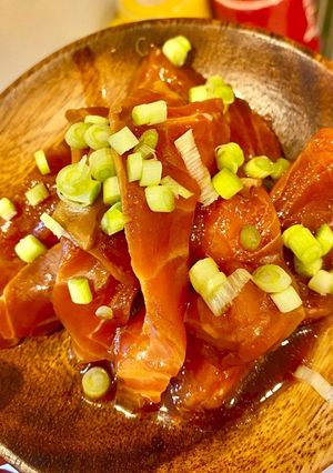 サーモンの麺つゆ漬け-レシピのメイン写真