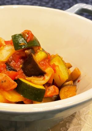 残り物野菜とケチャップでラタトゥイユ-レシピのメイン写真