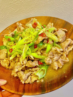 豚肉とネギのピリ辛炒め-レシピのメイン写真