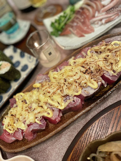 バーナーで簡単!炙りチーズかつお♩-レシピのメイン写真
