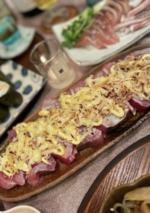 バーナーで簡単！炙りチーズかつお♩-レシピのメイン写真