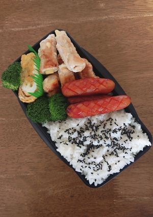 豚肉の大葉チーズ巻き 男子弁当♪-レシピのメイン写真