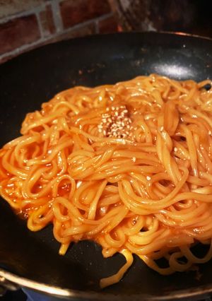 ブルダック風焼きそば-レシピのメイン写真