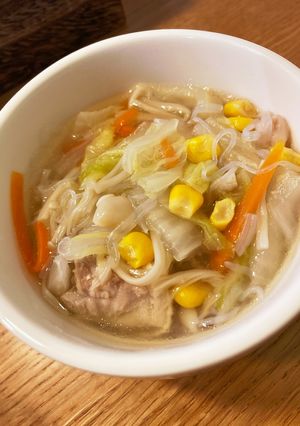 野菜を食べるための中華スープ-レシピのメイン写真