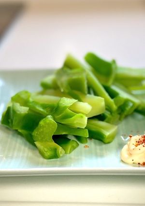 ブロッコリーの芯（茎）を美味しく食べる-レシピのメイン写真