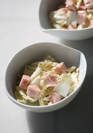 白菜とお魚ソーセージのマヨドレサラダ-レシピのメイン写真