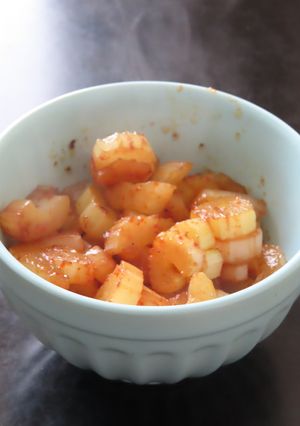 ご飯のお供☆セロリのごま油炒め醤油味-レシピのメイン写真