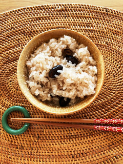 大納言豆のおこわ-レシピのメイン写真
