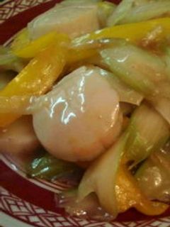 ホタテとセロリの炒め物-レシピのメイン写真