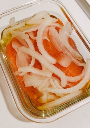サーモンのマリネ-レシピのメイン写真