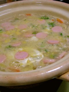 胃に優しい♪野菜たっぷり雑炊☆-レシピのメイン写真