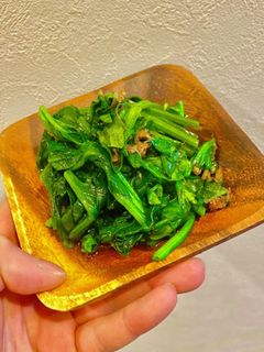 ほうれん草のお浸し-レシピのメイン写真