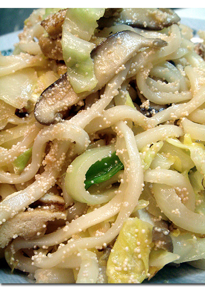 たらこ炒り ♪ 和風 ♪ 焼きうどん-レシピのメイン写真