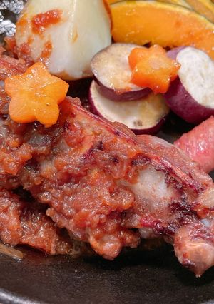 スキレットで味がしみしみスペアリブ-レシピのメイン写真