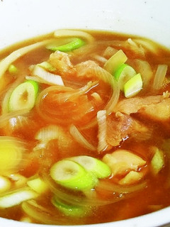 ネギだくカレーうどん。-レシピのメイン写真