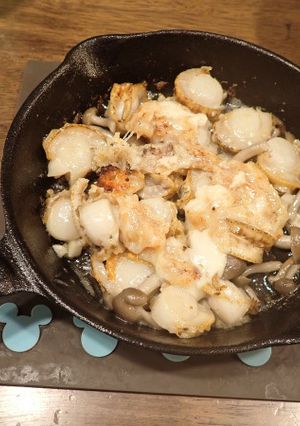 ベビーホタテのラクレットチーズ焼き-レシピのメイン写真