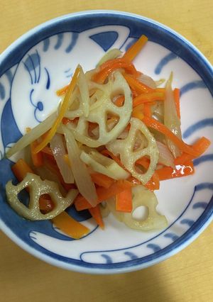 すしのこで炒めなます-レシピのメイン写真