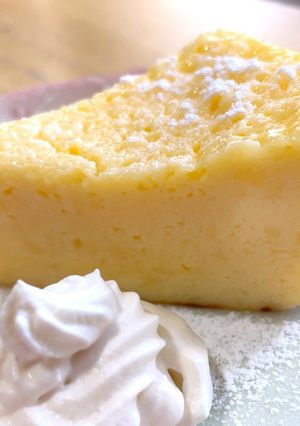 混ぜて焼くだけ！ヨーグルトケーキ-レシピのメイン写真