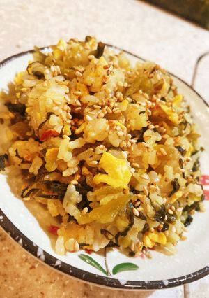 激うま高菜炒飯-レシピのメイン写真