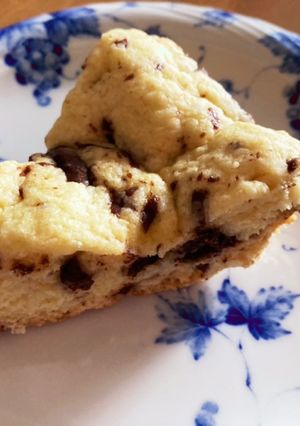 【ホットクック】簡単チョコチップスコーン-レシピのメイン写真