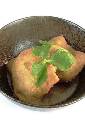 だしの旨味しみしみ！　茶巾の煮物-レシピのメイン写真