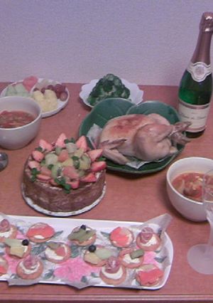 クリスマスディナー　２００８の記録-レシピのメイン写真