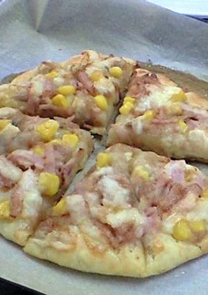 簡単ピザパン-レシピのメイン写真