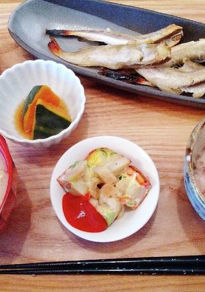 献立　こまい？の干物-レシピのメイン写真