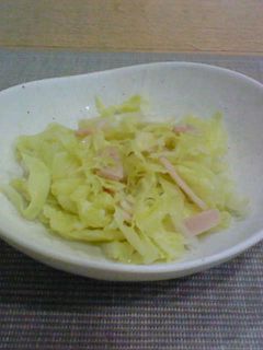 キャベツとハムの温野菜サラダ-レシピのメイン写真