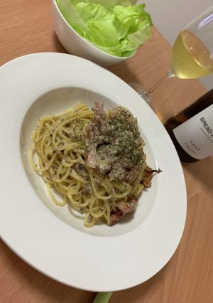 至高のクリームパスタ-レシピのメイン写真