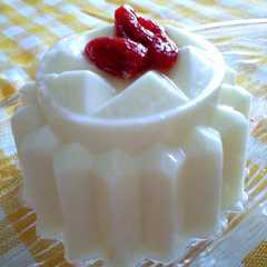 รูปของ 【Sweets】濃厚に香りたつ♪杏仁豆腐