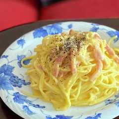 รูปของ 節約！スライスチーズで本格カルボ
