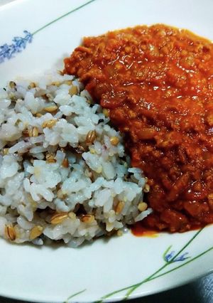 簡単で美味しい！インド風キーマカレー-レシピのメイン写真