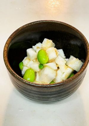 長芋枝豆の辛子明太子和え-レシピのメイン写真