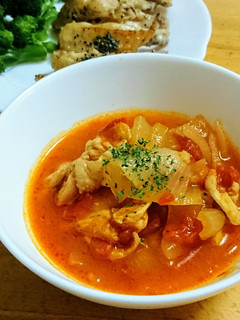 チキンのトマト煮-レシピのメイン写真