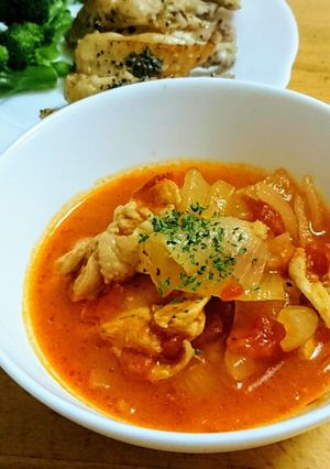 チキンのトマト煮-レシピのメイン写真