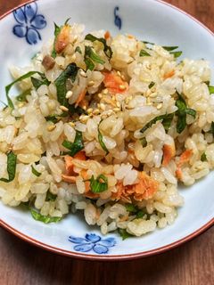鮭と大葉の混ぜご飯-レシピのメイン写真