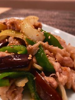 豚肉と茄子の生姜焼き-レシピのメイン写真