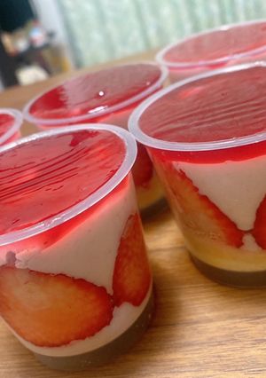 いちごゼリー-レシピのメイン写真
