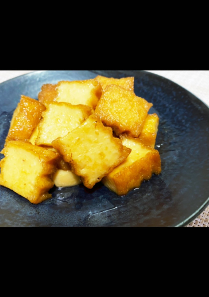 厚揚げの甘辛炒め-レシピのメイン写真