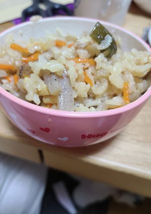 アムウェイの鍋で炊き込みご飯-レシピのメイン写真