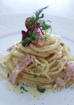 おうちパスタ　カルボナーラ-レシピのメイン写真