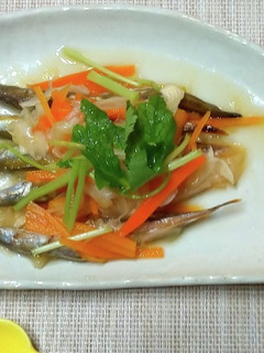 揚げずにフルセ(いかなご成魚)南蛮漬け-レシピのメイン写真