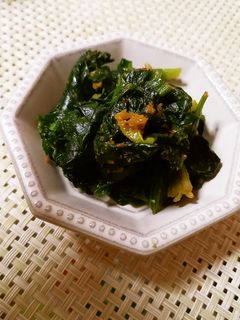 レンジで下茹で!ほうれん草の胡麻和え-レシピのメイン写真