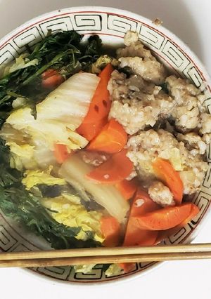 きりたんぽせり鍋-レシピのメイン写真