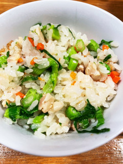 春の彩り菜の花ご飯-レシピのメイン写真