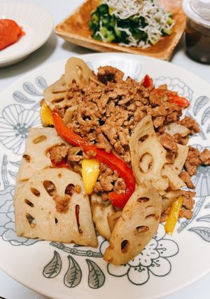 豚ひき肉と野菜の中華炒め-レシピのメイン写真